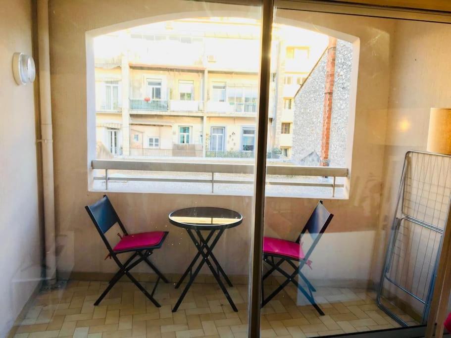 Апартаменты "Axel 8" Studio Proche Gare Avec Balcon Сет Экстерьер фото